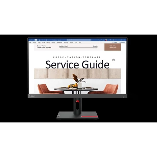LENOVO Monitor ThinkVision S24i-30, 23,8" FHD 1920x1080 IPS, 16:9, 3000:1, 250cd / m2, HDMI, VGA Lenovo