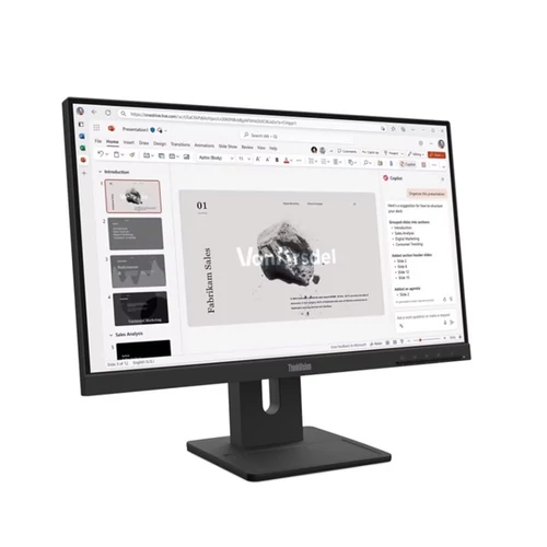 LENOVO Monitor - ThinkVision E22-40, 21.5" FHD 1920x1080 IPS, 16:9, 1300:1, 250cd / m2, 4ms, DP, HDMI, VGA Lenovo