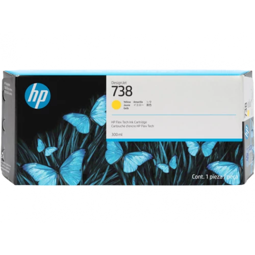 HP 676M8A Patron Yellow 300ml No.738 /o/ HP
