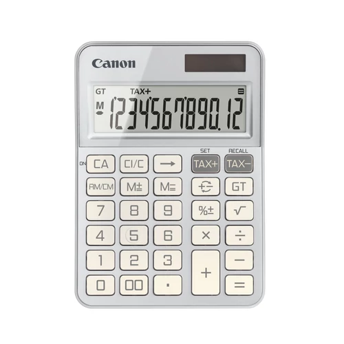 Canon KS-125KB-SL ezüst asztali számológép 