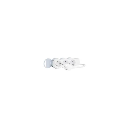 LEGRAND 3x2P + F elosztósor ST, 1,5m vezetékkel, fehér-szürke Legrand