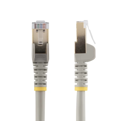 10M CAT6A ETHERNET CABLE GREY GREY - SHIELDED COPPER WIRE