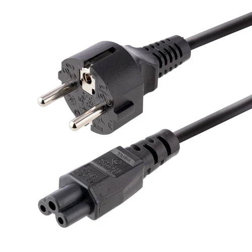 LAPTOP POWER CORD - 18 AWG EU SCHUKO TO C5