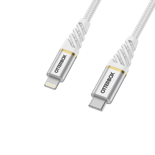 OTTERBOX PREMIUM CABLE USB CLIGHTNING 1M USBPD WHITE