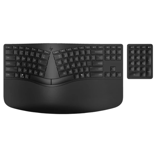 HP vezeték nélküli ergonomikus billentyűzet 960 - fekete HP CPS ATTACH