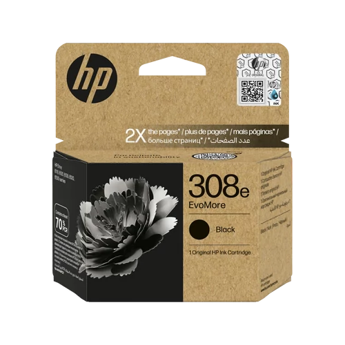 HP 7FP22UE Tintapatron Black 320 oldal kapacitás No.308 EvoMore HP
