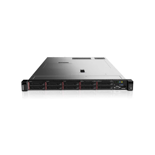 LENOVO rack szerver ThinkSystem SR630 (2.5"), 1x 8C S4208 2.1GHz, 1x32GB, NoHDD, 9350-8i, XCC:E, (1 + 1). Lenovo