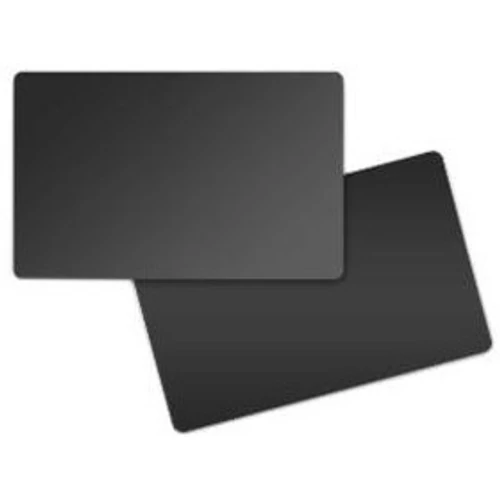 CARD FOOD SAFE PVC 30 MIL 500 BOX BLACK/BLACK MATTE