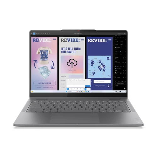 LENOVO Yoga 7 2-in-1 14ILL10, 14.0" WUXGA Touch, Intel Core Ultra 7 256V, 16GB, 512GB SSD, Win11 Home, Luna Grey, PEN Lenovo