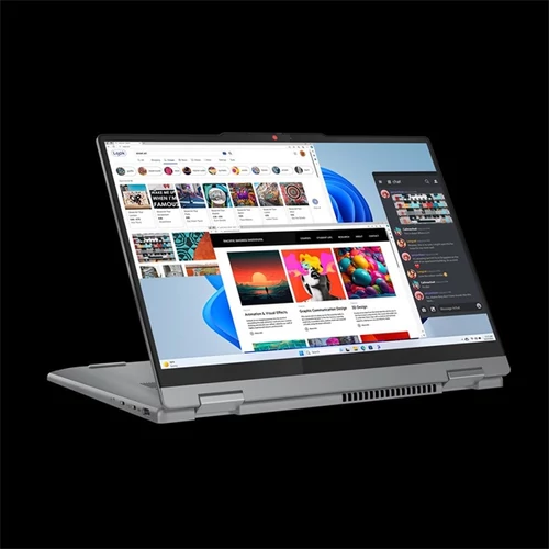 LENOVO IdeaPad 5 2-in-1 14AKP10, 14.0" WUXGA Touch, AMD Ryzen AI 7 350, 24GB, 1TB SSD, NoOS, Luna Grey Lenovo