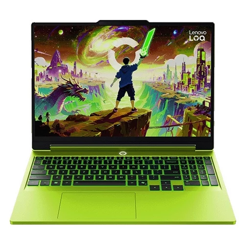 LENOVO LOQ 15AHP11, 15,3" WUXGA, AMD Ryzen 7 250, 16GB, 512GB, nV RTX5050 8GB, NoOS, Surge Green Lenovo