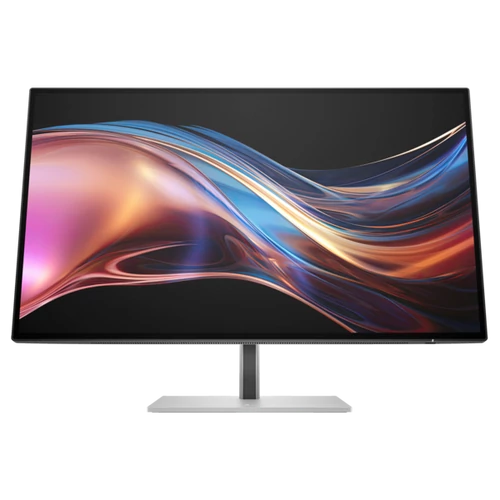 HP monitor 27” Series 7 Pro 727pu 2560x1440@120Hz, 16:9, 2000:1, 400cd, 5ms, HDMI, DisplayPort, USB-C, fekete / ezüst HP BPS ATTACH