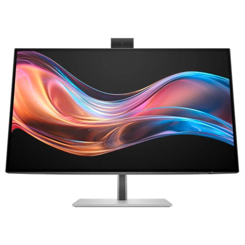 HP monitor 27” Series 7 Pro 727pm 3840x2160, 60Hz, 16:9, 2000:1, 400cd, 5ms, HDMI, DisplayPort, USB-C, fekete / ezüst HP BPS ATTACH