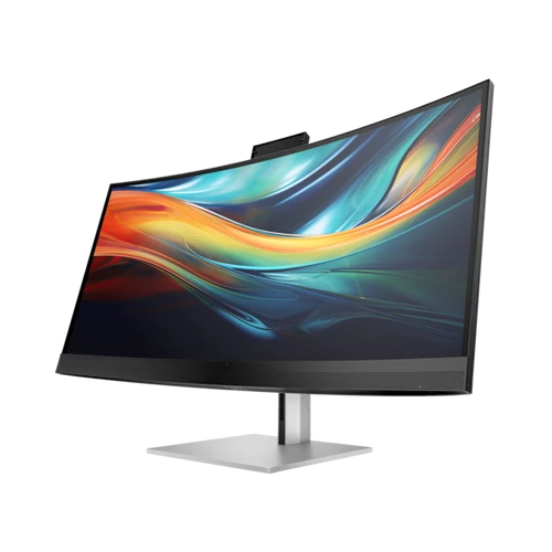 HP monitor 39.7” Series 7 Pro 740pm Conf. 5120x2160, 60Hz, 21:9, 1500:1, 300cd, 5ms, HDMI, DP, USB-C, fekete / ezüst HP BPS ATTACH