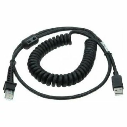 CABL USB TYPE ATPUW COILED 2.4M BLK 2.4M BLK