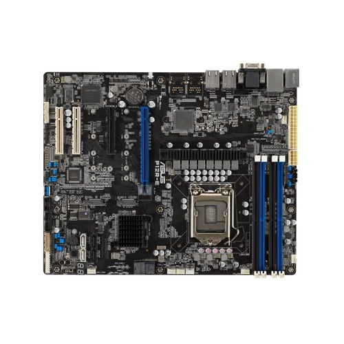 ASUS szerver MB P12R-E LGA1200 Xeon E-2300,4UDIMM,8SATA,2M.2,2xI210AT,Mgmt,ATX