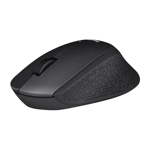 LOGITECH Egér - M330 Silent Plus Vezeték Nélküli Optikai, Fekete