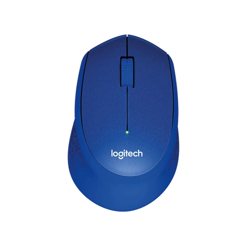 LOGITECH Egér - M330 Silent Plus Vezeték Nélküli Optikai, Kék