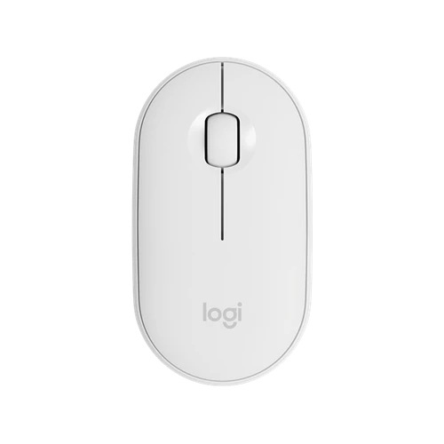 LOGITECH Egér - Pebble M350 Vezeték Nélküli, Piszkosfehér