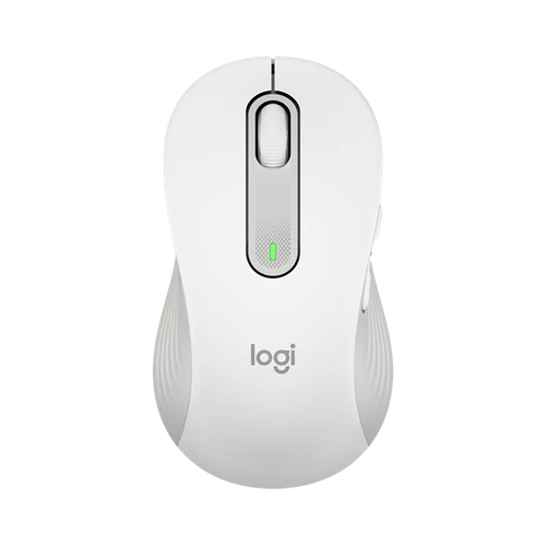 LOGITECH Egér - M650 Signature Vezeték Nélküli Optikai (Large) balkezes, Piszkosfehér