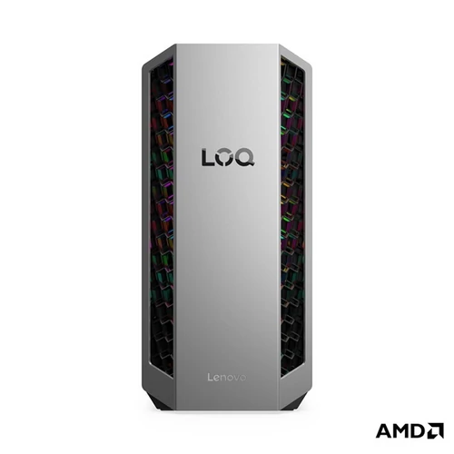 LENOVO LOQ Tower 26ADR10, AMD Ryzen 7 8745HX, 16GB, 512GB, RTX 5060 8GB, NoOS, Luna Grey + Eclipse Black Lenovo