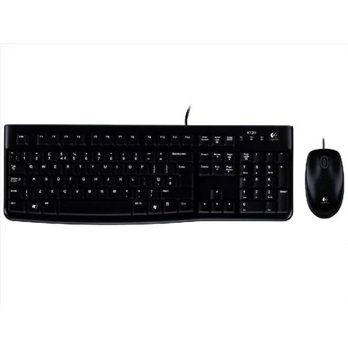 LOGITECH Billentyűzet + egér - MK120 Vezetékes Combo USB, UK Logitech