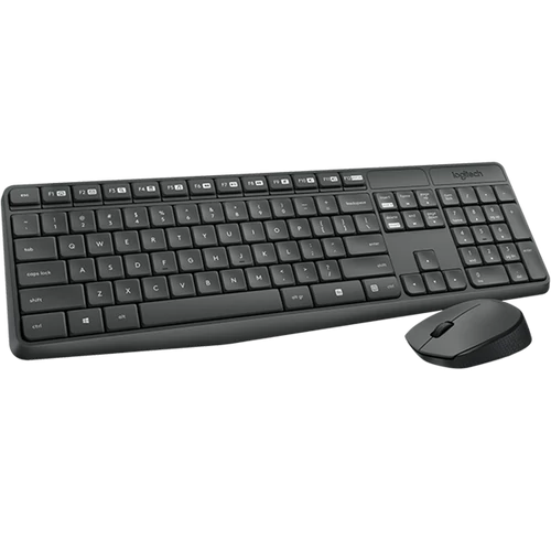 LOGITECH Billentyűzet + egér - MK235 Vezeték Nélküli Combo, HUN