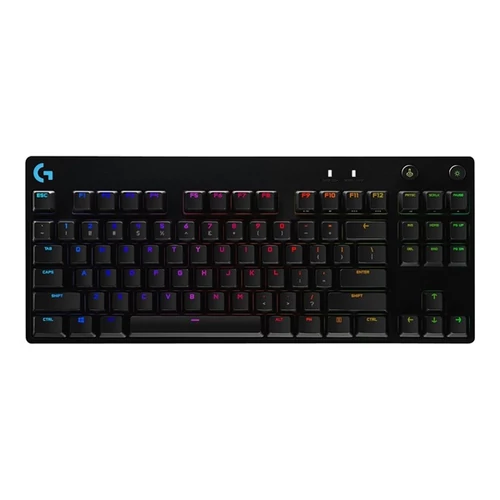 LOGITECH Billentyűzet -  Pro Lightsync RGB Mechanikus Gaming Vezetékes (Clicky), US