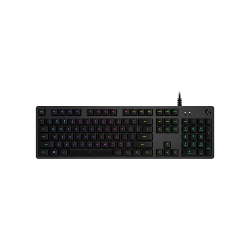 G512 CARBON LIGHTSYNC játékhoz tervezett mechanikus RGB billentyűzet GX Brown kapcsolókkal