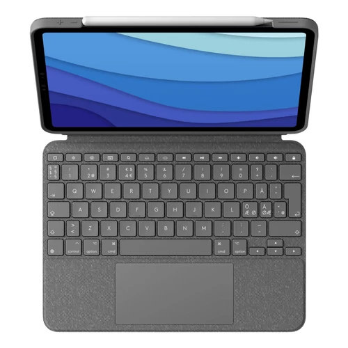Logitech Combo Touch billentyűzettok 11 hüvelykes iPad Pro (1., 2., 3. és 4. generációs) készülékhez