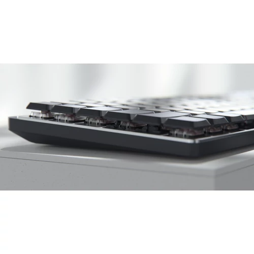 Logitech MX Mechanical Mini for Mac Tactile Quiet Mechanical Wireless Keyboard Space Grey US