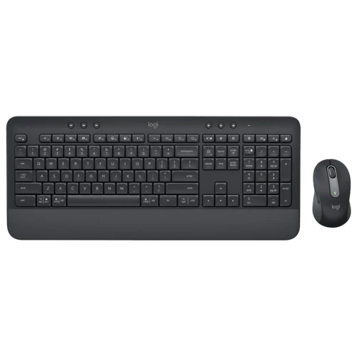 LOGITECH Billentyűzet + egér - MK650 Vezeték Nélküli Combo Grafitszürke, HUN