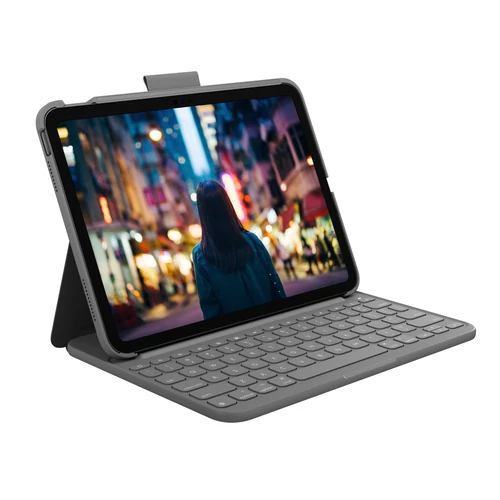 SLIM FOLIO FOR IPAD (10TH GEN) GREY - ESP - MEDITER-412