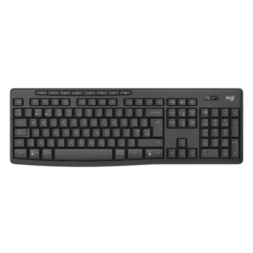 Logitech MK370 Wireless billentyűzet + optikai egér Black UK