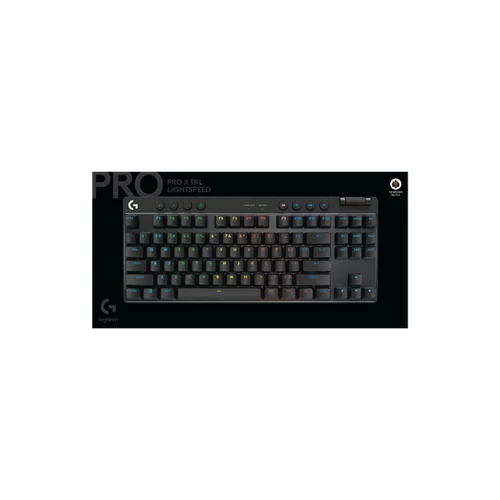 LOGITECH Billentyűzet - G Pro Lightspeed RGB Mechanikus Gaming Vezetékes TKL (Tactile) US, Fekete Logitech
