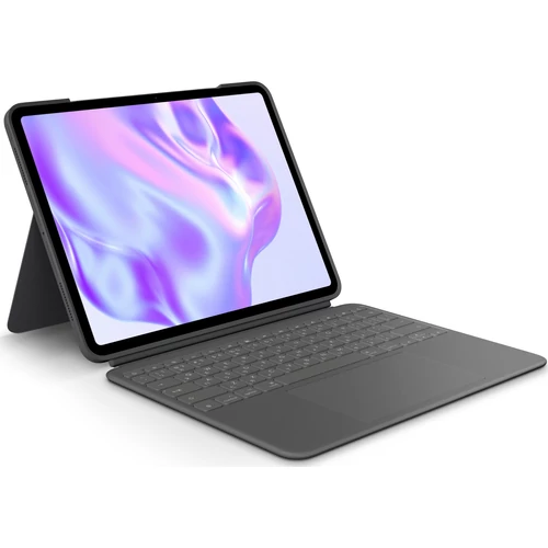 Hozzon ki többet iPad készülékéből<br>Emelje ki a szenvedélyét bárhonnan. Ismerje meg a billentyűzettokot, amely teljesen új szintre emeli a sokoldalúságot és a védelmet. A többféle használati mód lehetővé teszi, hogy egyszerűen gépelhessen, megteki