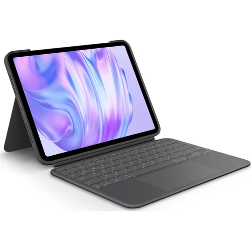 Hozzon ki többet iPad készülékéből<br>Emelje ki a szenvedélyét bárhonnan. Ismerje meg a billentyűzettokot, amely teljesen új szintre emeli a sokoldalúságot és a védelmet. A többféle használati mód lehetővé teszi, hogy egyszerűen gépelhessen, megteki