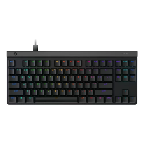 LAPOS KIALAKÍTÁS. NAGY TELJESÍTMÉNY.<br>A Logitech G515 TKL gyorsaságot, pontosságot és testreszabhatóságot biztosít elegáns, lapos, numerikus billentyűk nélküli kialakítással. Ez a játékhoz tervezett vezetékes billentyűzet GL mechanikus kapcsolókka