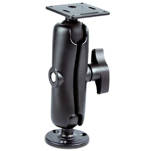 RAM MOUNT WITH ROUND BASE .