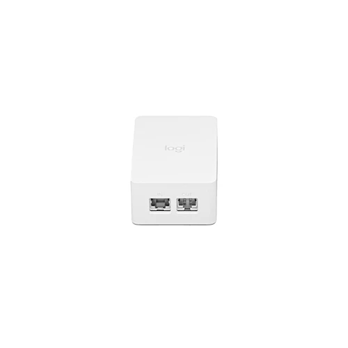 POE INJECTOR WITH PLUG SET OFF WHITE - WW