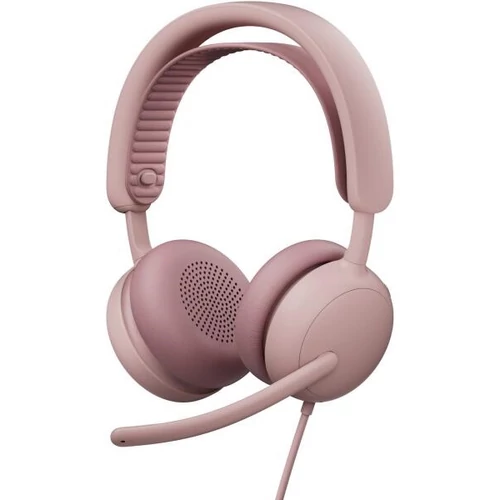 LOGITECH Fejhallgató 2.0 - Zone Wired 2 Mikrofonos, Rózsaszín Logitech