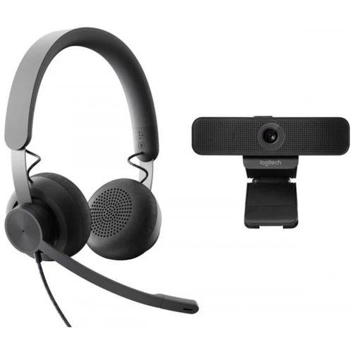 LOGITECH Videókonferencia csomag - Zone Wired Fejhallgató + C925E Webkamera MS verzió Logitech