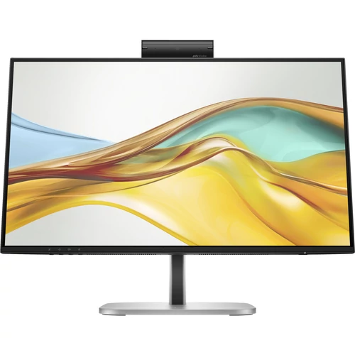 HP monitor 23.8” Series 5 Pro 524pm Matt IPS 1920x1080, 100Hz, 16:9, 1500:1,350cd,5ms,HDMI,DP, webcam, speak, fekete HP BPS ATTACH