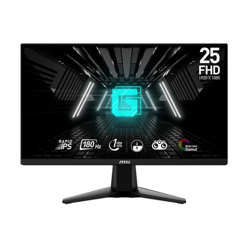 MSI Monitor GAMING G255F Rapid IPS LED 24,5" FHD 1920x1080, 16:9, 1000:1 CR, 300cd / m2, 1ms, 180Hz, DP, 2x HDMI MSI DT