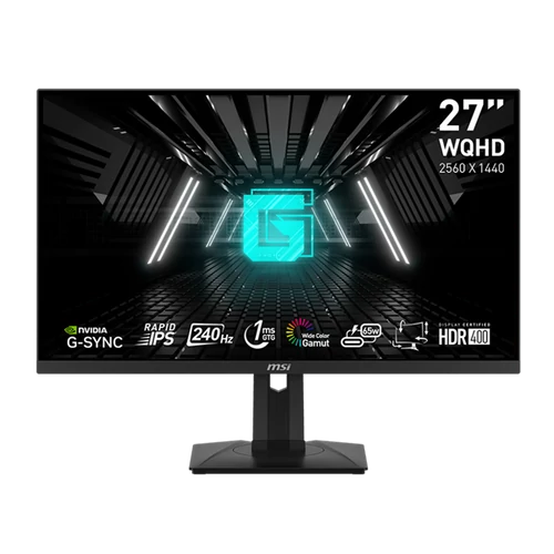 MSI Monitor GAMING G274QPX Rapid IPS LED 27" WQHD 2560*1440, 16:9, 1000:1 CR, 400cd / m2, 1ms, 240Hz, DP, 2x HDMI, USB-C MSI DT