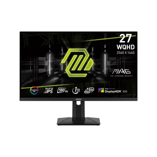 MSI Monitor GAMING MAG 274QRF QD E2 Rapid IPS 27" WQHD 2560x1440, 1000:1 CR, 400cd / m2, 1ms, 180Hz, DP, 2x HDMI, USB-C MSI DT