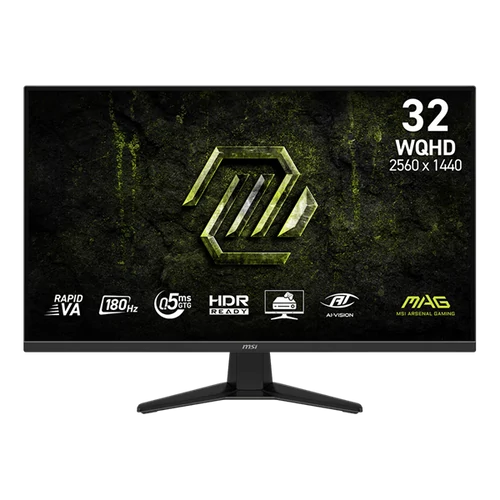 MSI Monitor GAMING MAG 325QF E18V 31,5" Rapid VA, WQHD 2560x1440, 16:9 180Hz 0,5ms 3500:1, 2x HDMI, DP MSI DT