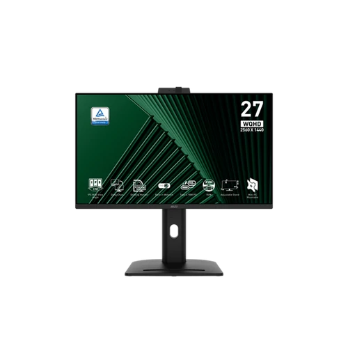 MSI Monitor Business PRO MP275QPDG 27" QHD 2560x1440, IPS 16:9 100Hz, 1 ms, 2x HDMI, DP,  Docking, Black MSI DT