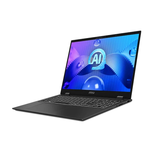 MSI Business NB Prestige 16 AI Evo B1MG-066, 16" QHD + , Intel Ultra 7 155H, 16GB, 1TB M.2, INT, WIN11H, Stellar Gray MSI