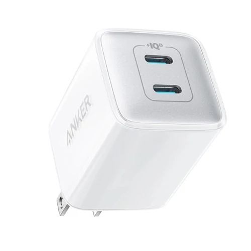 ANKER Hálózati Töltő, PowerPort III Nano PRO, 40W, 2xUSB-C, EU, fehér - A2038G21